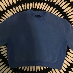 Blue sweater/crew neck
